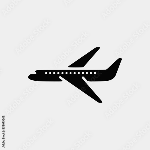 air travel Vector icon Set