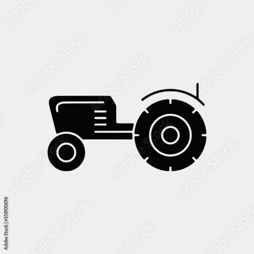 Tractor Vector icon Set