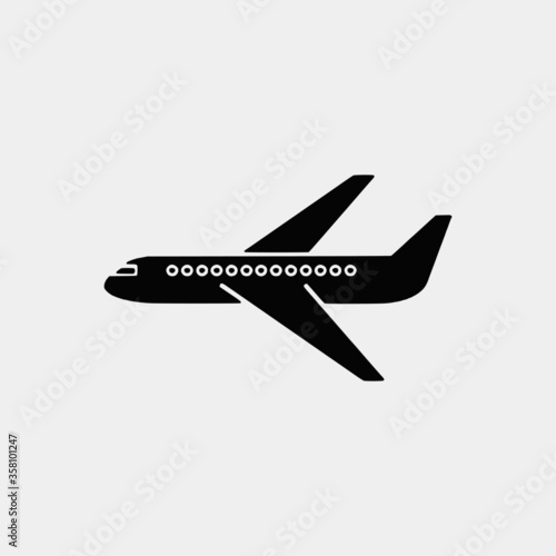 air travel Vector icon Set