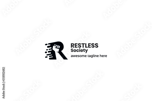 Fist logo design