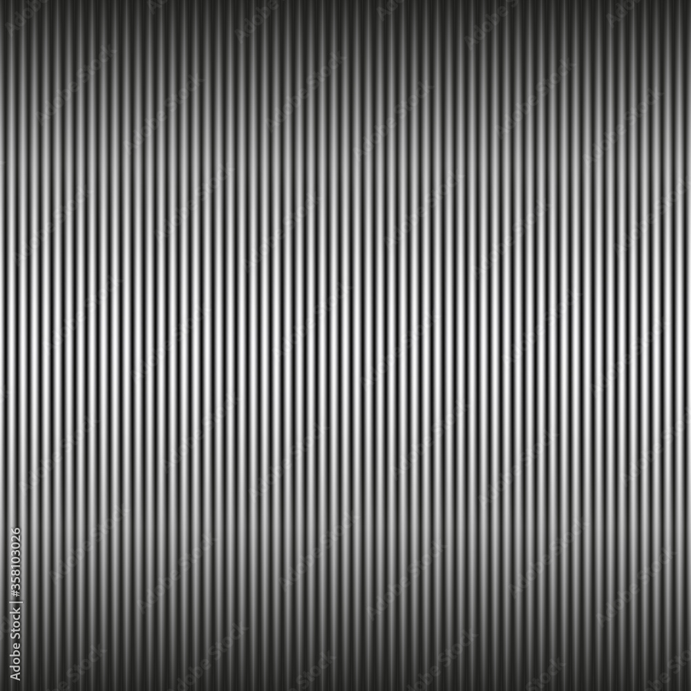 Obraz premium Striped design. Vector Seamless Black and White Vertical Lines Pattern, simple background.