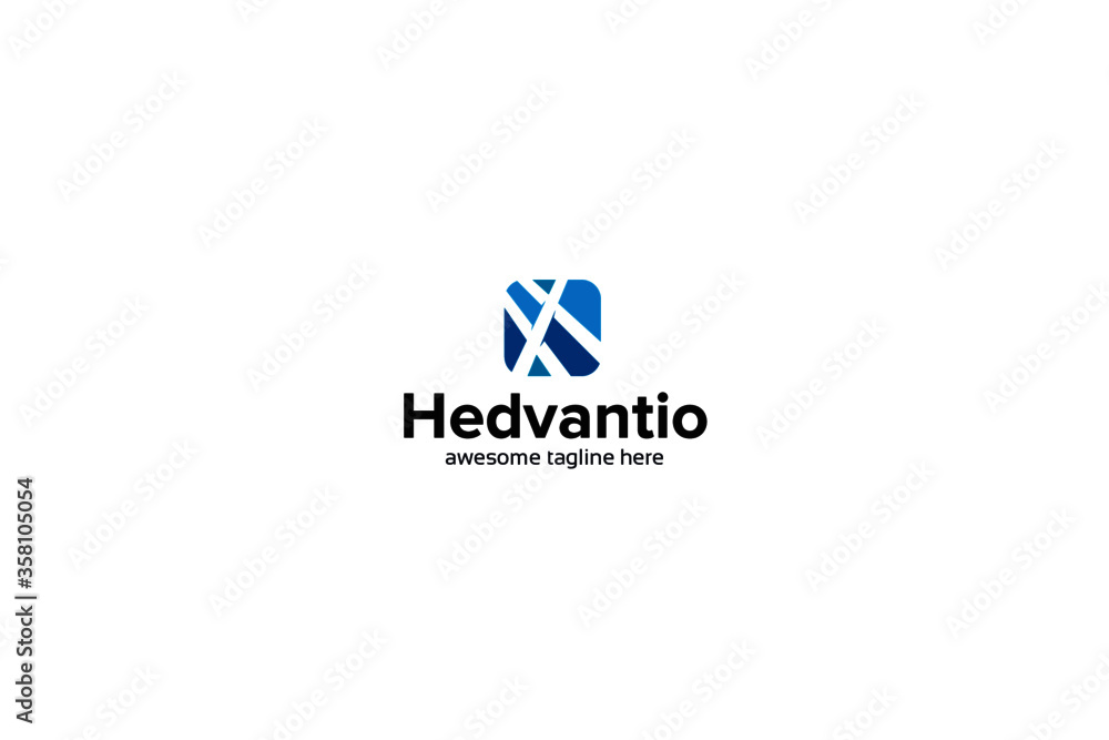 Hedvantio business logo design Hedvantio business logo design