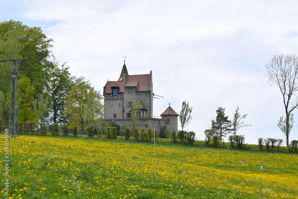 Schloss und Hofgut Uhenfels über Seeburg