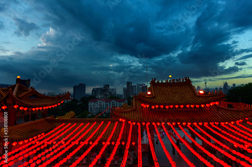 Photography Thean Hou Chinese Temple, Kuala Lumpur, Malaysia