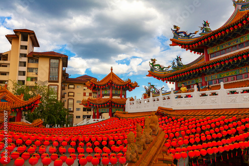 Canvas Print Thean Hou Chinese Temple, Kuala Lumpur, Malaysia