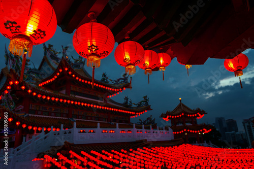 Thean Hou Chinece Temple, Kuala Lumpur, Malaysia photo