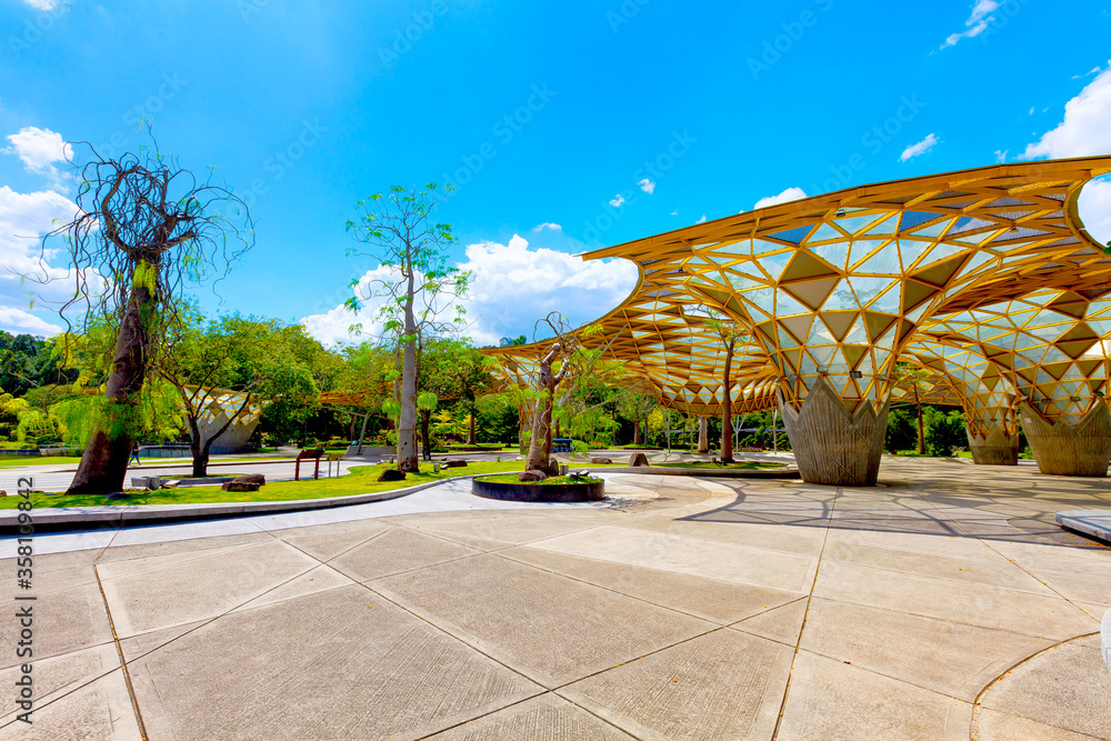 Naklejka premium Perdana Botanical Garden, Kuala Lumpur, Malaysia