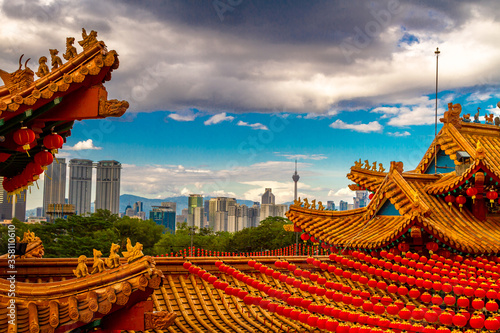 Photography Thean Hou - beautiful chinese temple in Kuala Lumpur