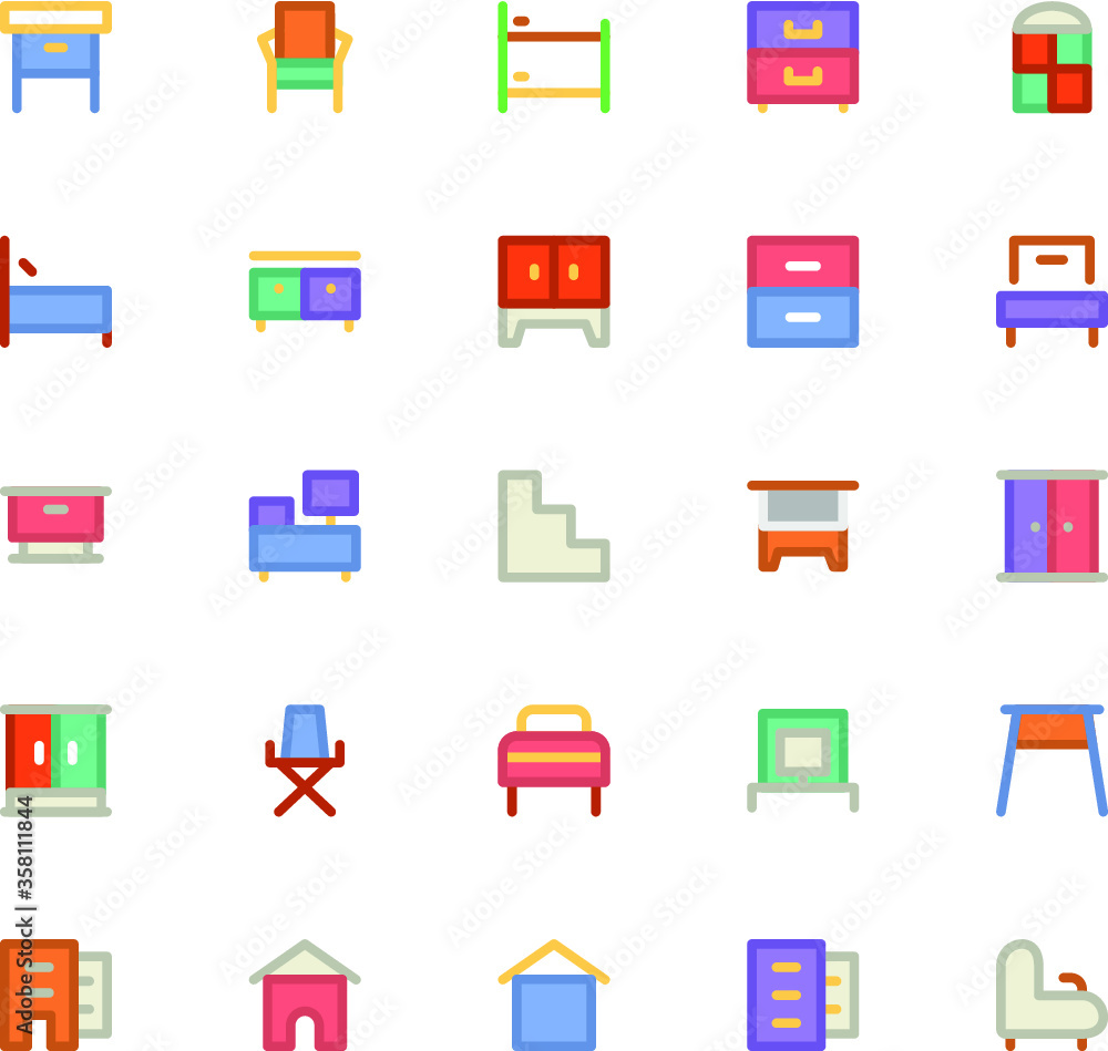 Building & Furniture Vector Icon 9
Building & Furniture Vector Icon 9