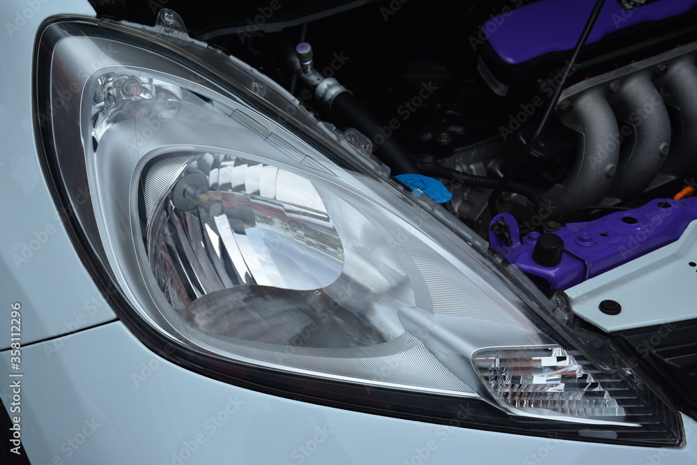 Car light emitting diode (LED) headlight