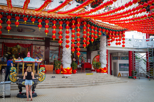 Photography Thean Hou - beautiful chinese temple in Kuala Lumpur