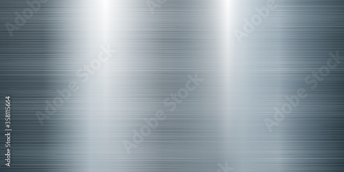 Steel metal texture - Industrial style design banner background