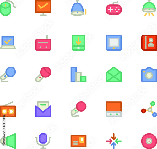 
Communication Vector Icons 12
