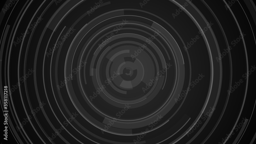 Circle black gray technology Hi-tech dark background. Abstract graphic digital future concept design. Circle black gray technology Hi-tech dark background. Abstract graphic digital future concept design.