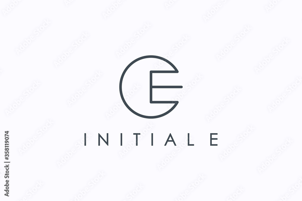 Abstract Initial Letter C and E Linked Logo. Geometric Linear Style isolated on White Background. Usable for Business and Branding Logos. Flat Vector Logo Design Template Element. Abstract Initial Letter C and E Linked Logo. Geometric Linear Style isolated on White Background. Usable for Business and Branding Logos. Flat Vector Logo Design Template Element.