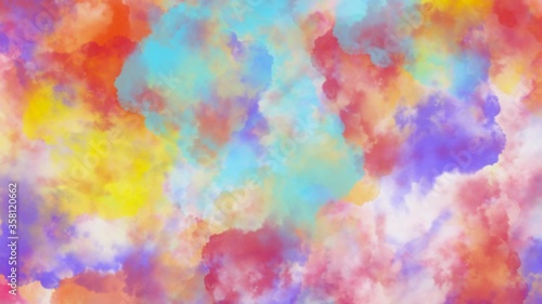 beautiful watercolor style illustration abstract background 