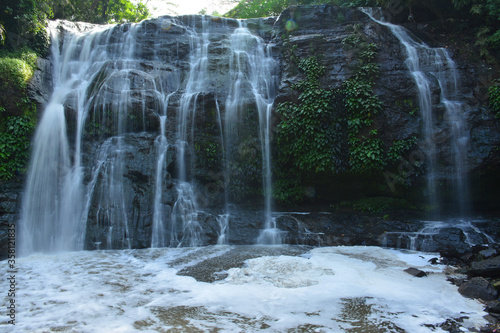 Hinulugang Taktak water falls in Antipolo, Philippines photo