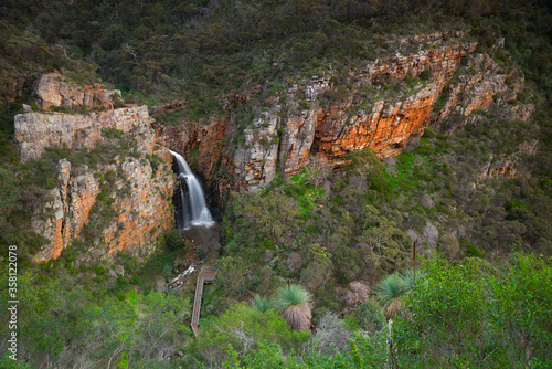 First Falls in Morialta Conservation Park in the Adelaide Hills, South Australia, is a popular bushwalking destination for locals and tourists alike. photo