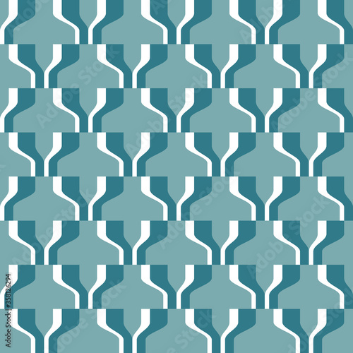 Simple abstract seamless pattern. Colorful accent for any surface.
