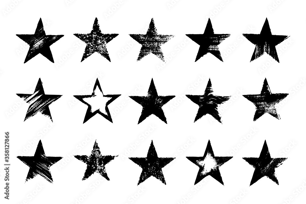Black stars prints Black stars prints