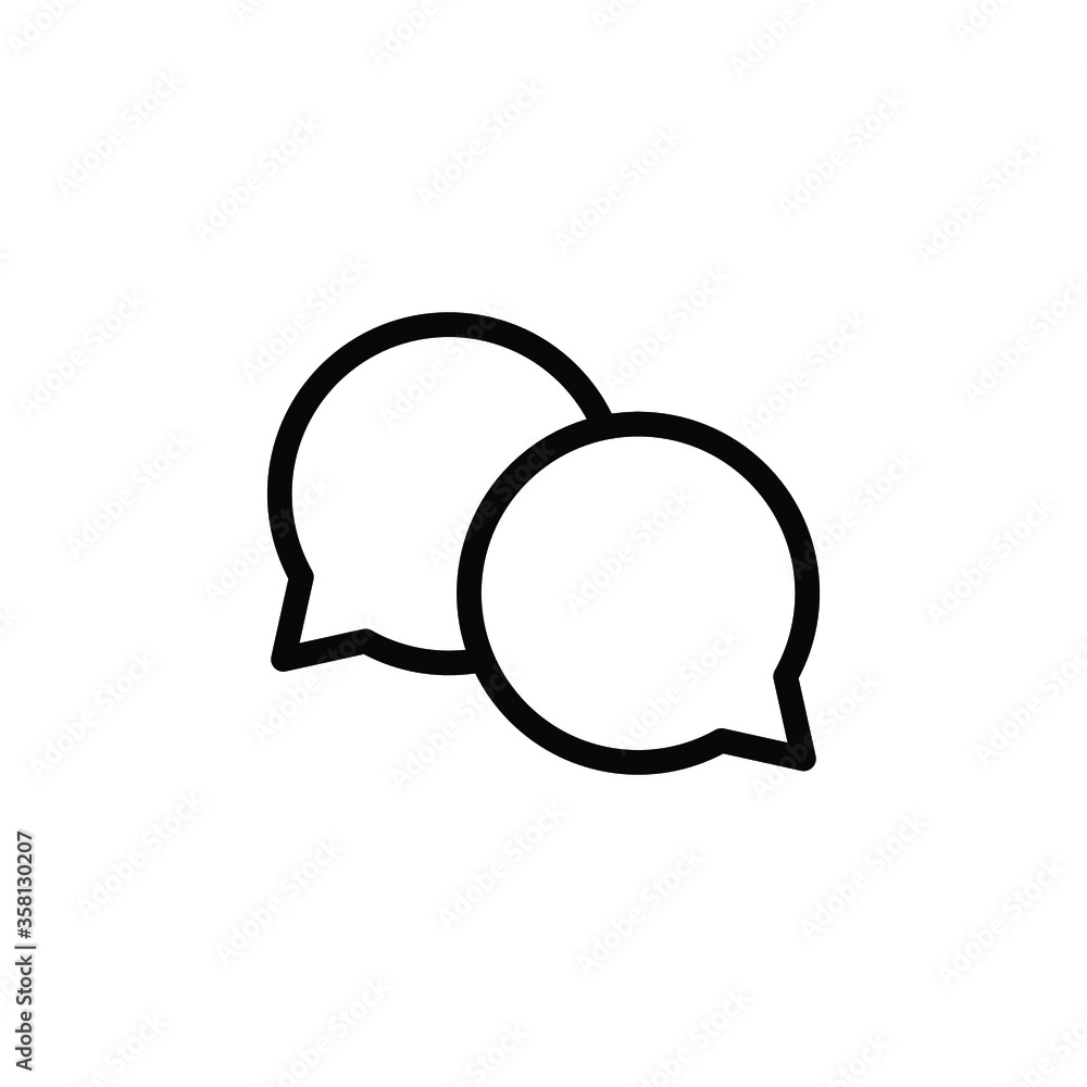 dialog icon vector sign dialog icon vector sign