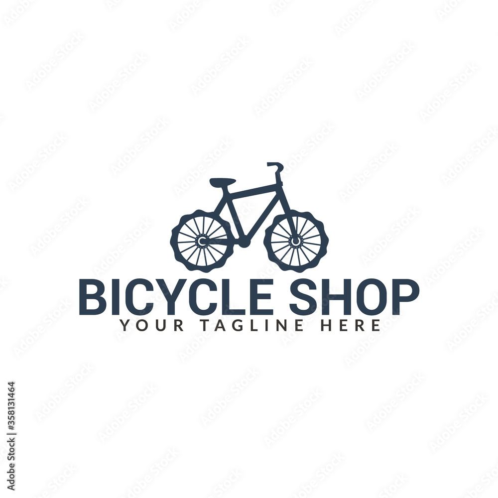 Bike Shop, bicycle icon vector Logo Design. Bike Shop, bicycle icon vector Logo Design.