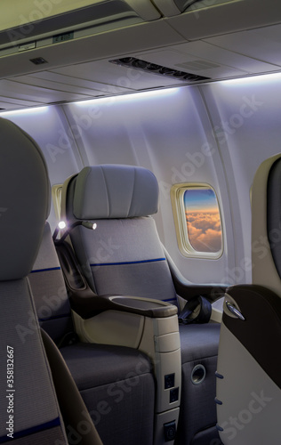 airplane interior © Aureliy