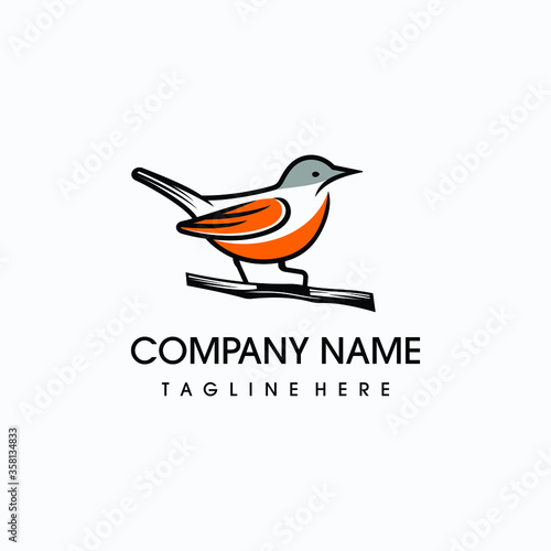 Awesome Oriole Bird Beauty Animal Design Element Fauna Illustration Outline Design Inspiration