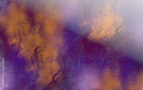 Colourful purple-orange fog for background graphics 