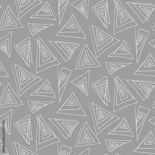 triangle pattern sketch graphic geometric vector abstract