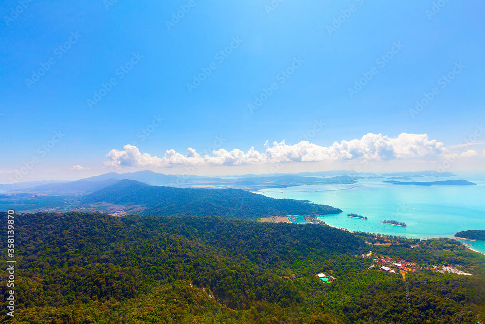 Fototapeta premium Langkawi island view, Malaysia