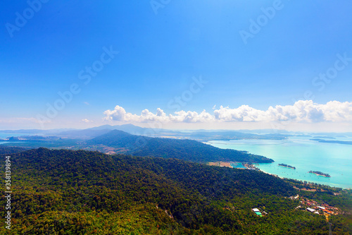 Langkawi island view  Malaysia