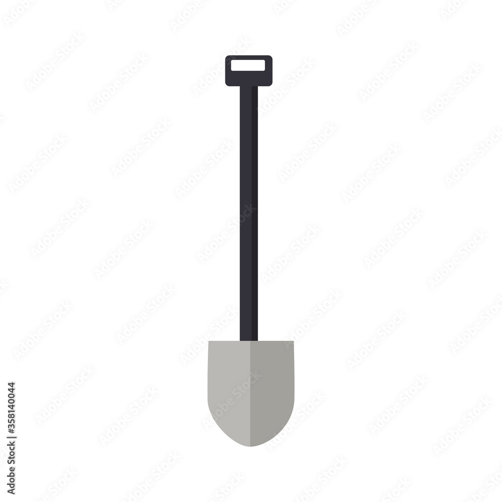 Isolated construction shovel vector design Isolated construction shovel vector design