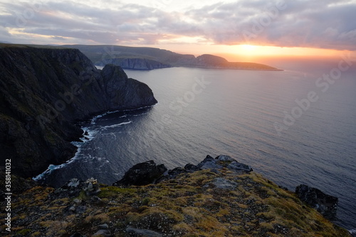 North Cape, in the Northern of Norway. 