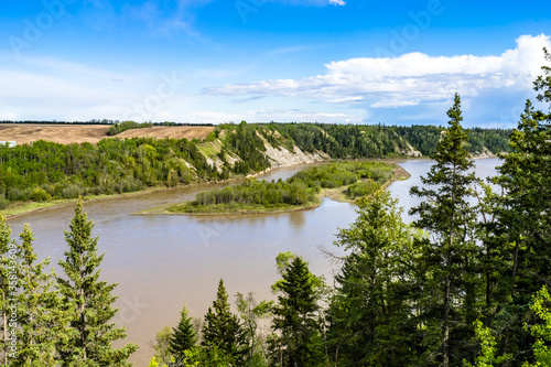 North Saskatchewan river, Alberta © vadimgouida