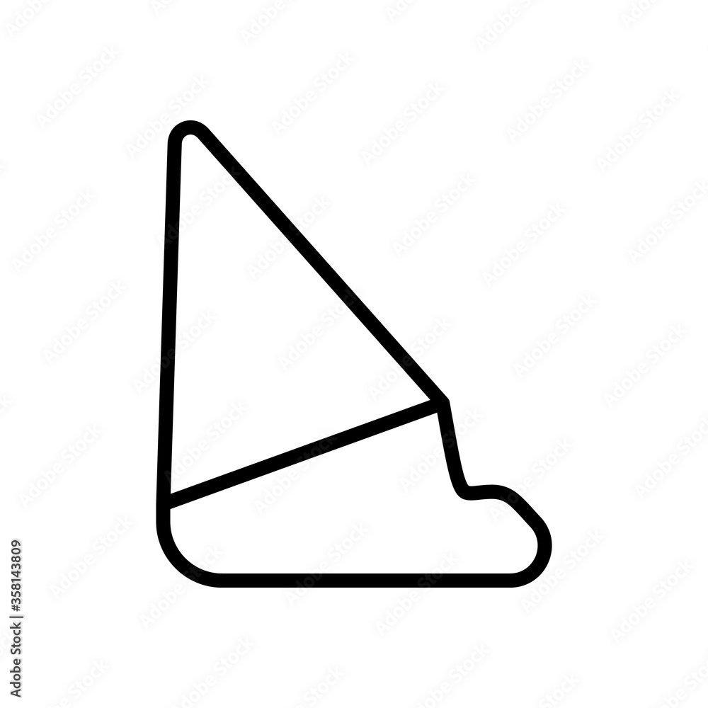 Ice cream, waffle cone icon. Simple line, outline vector elements of freeze sweet icons for ui and ux, website or mobile application Ice cream, waffle cone icon. Simple line, outline vector elements of freeze sweet icons for ui and ux, website or mobile application