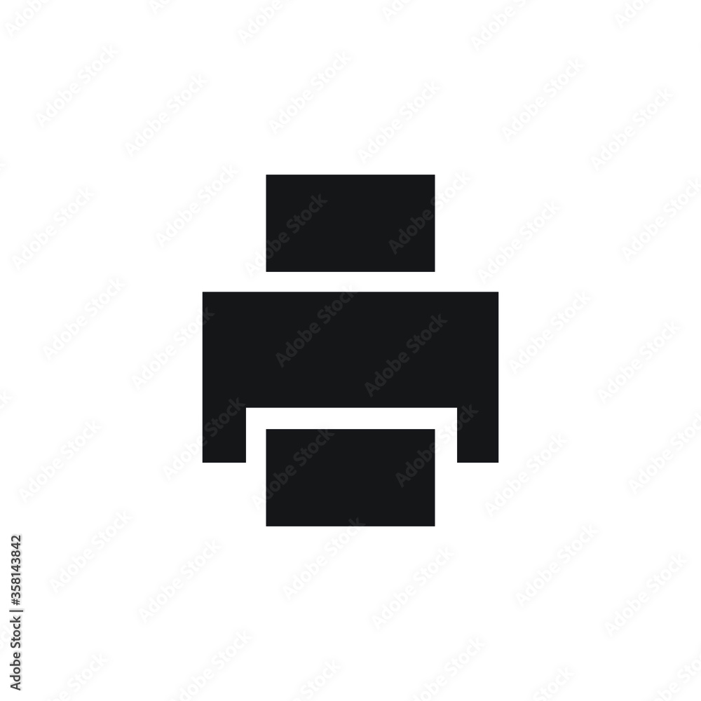 printer icon vector sign symbol printer icon vector sign symbol