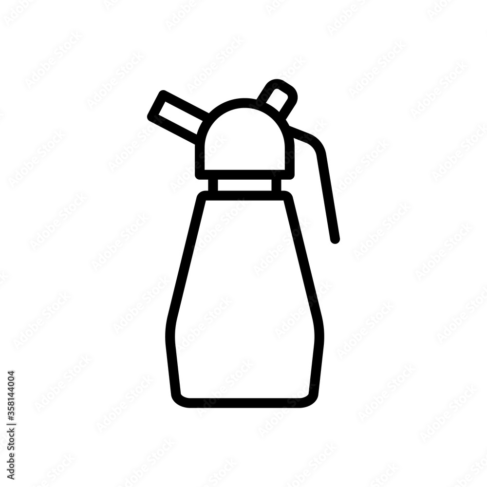 Ice cream, whipped cream icon. Simple line, outline vector elements of freeze sweet icons for ui and ux, website or mobile application Ice cream, whipped cream icon. Simple line, outline vector elements of freeze sweet icons for ui and ux, website or mobile application