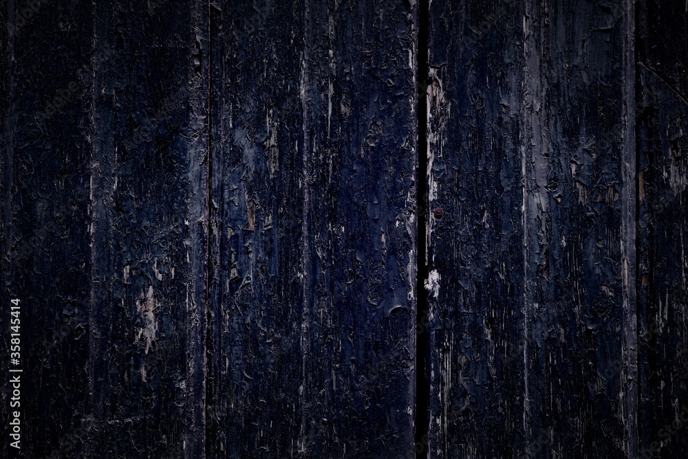 Naklejka premium Dark blue grunge texture