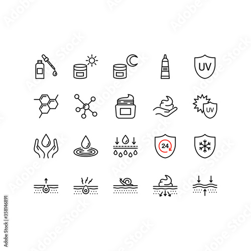 food icons set