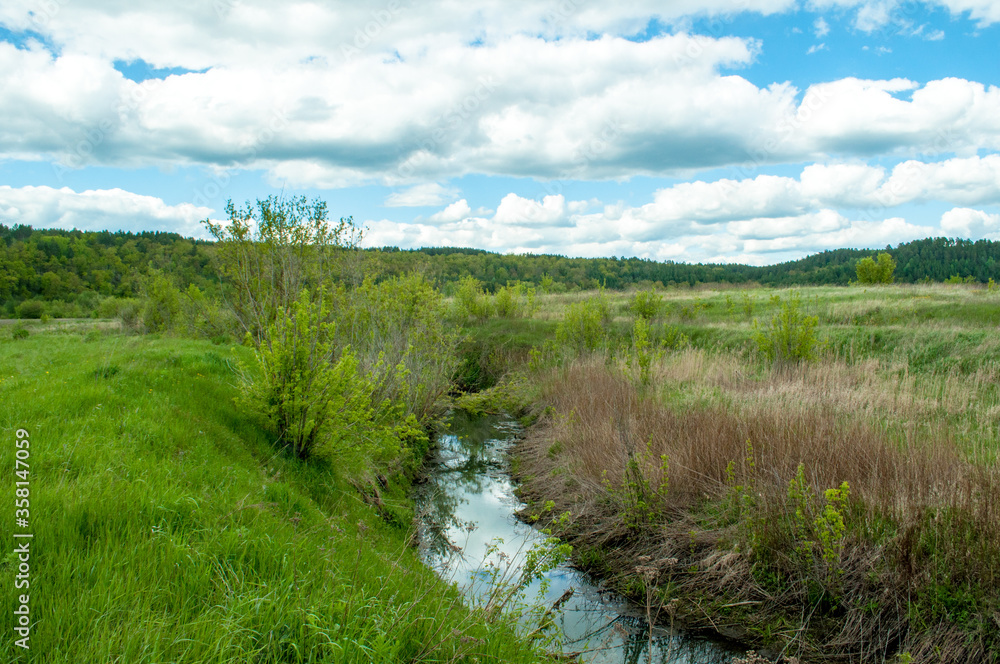 landscape with river