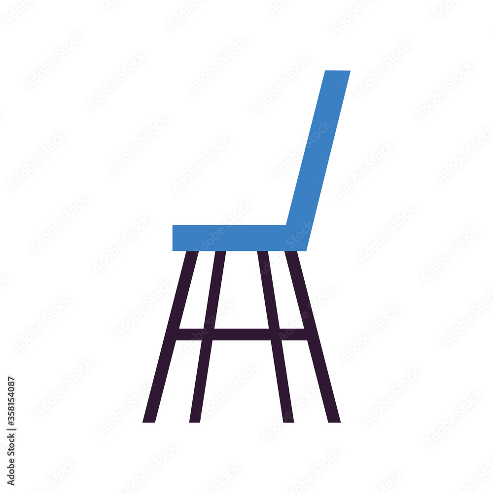 Isolated chair vector design Isolated chair vector design