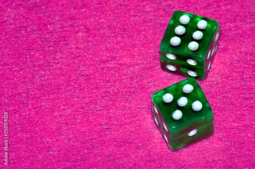 Objects on colored surfaces