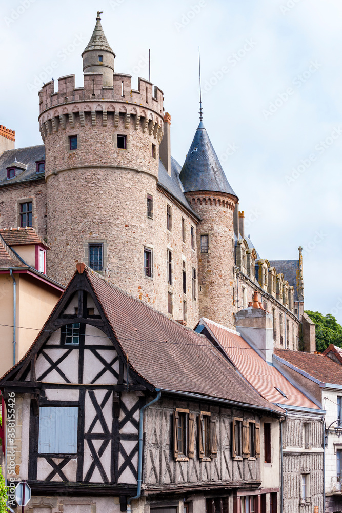 Chateau de Lapalisse in France