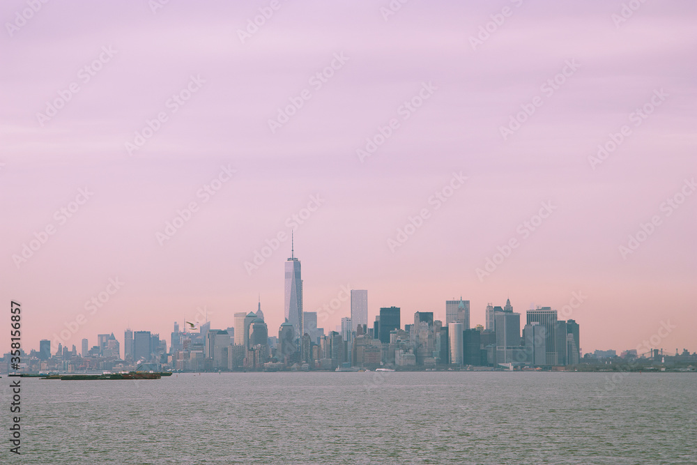 Obraz premium city skyline