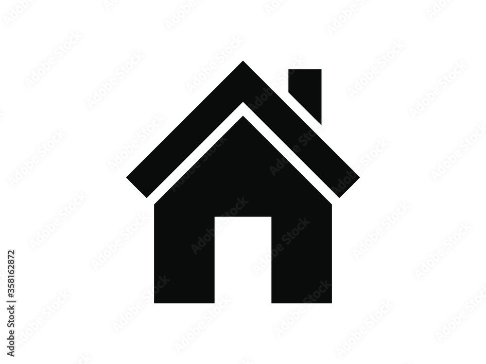 Home icon. House vector illustration EPS10. Real estate concept Home icon. House vector illustration EPS10. Real estate concept