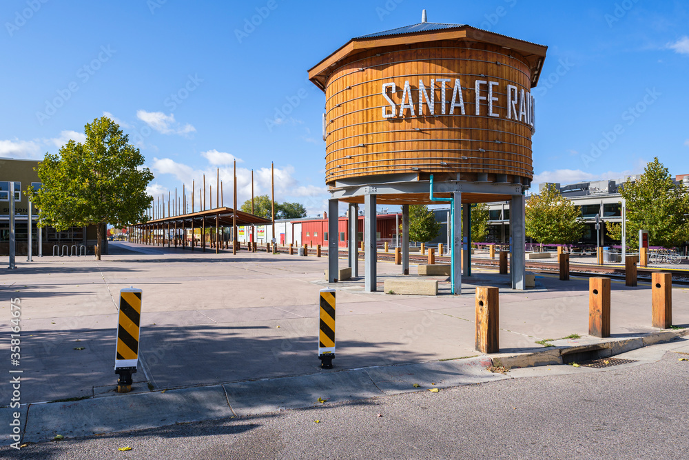 Fototapeta premium Santa Fe Railyard Arts District