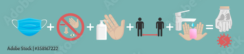 simple steps to defeat coronavirus
