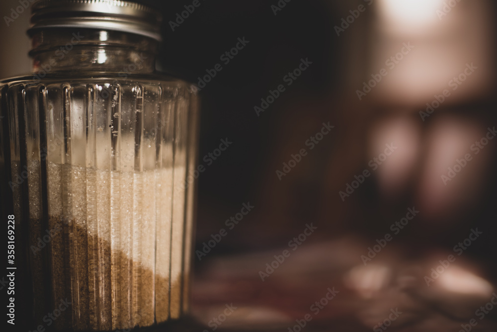 Mix of sugar for the coffee Mix of sugar for the coffee