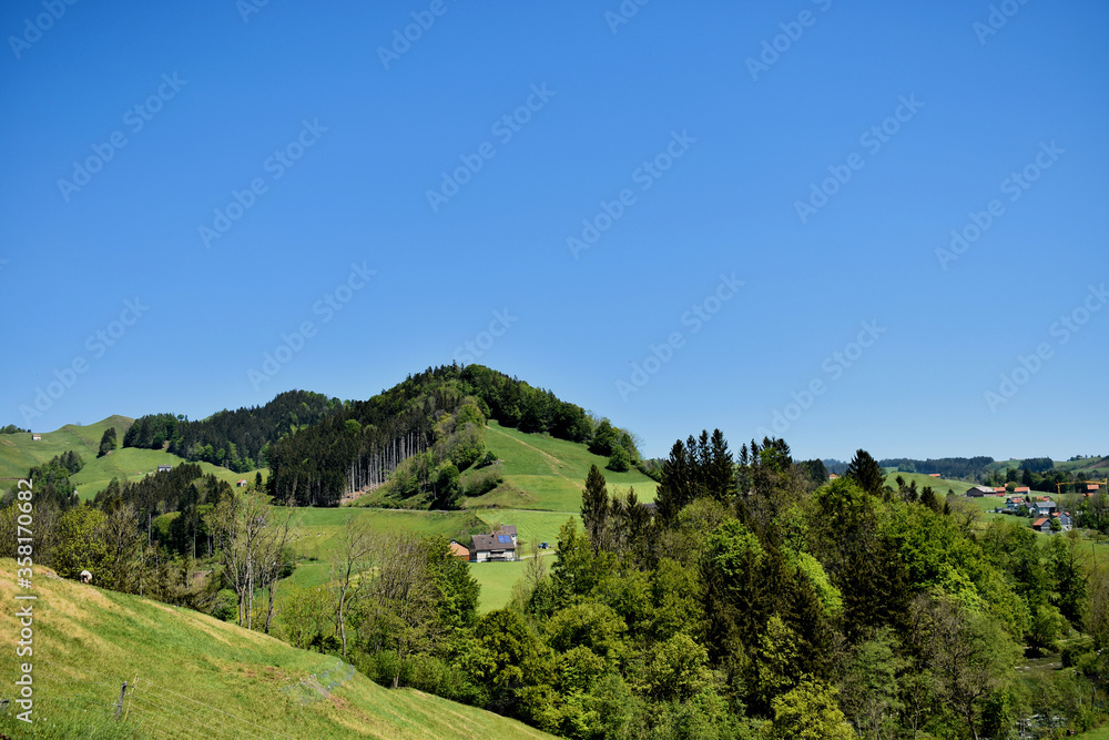 Landschaftsidylle im Appenzellerland in der Schweiz 7.5.2020 Landschaftsidylle im Appenzellerland in der Schweiz 7.5.2020